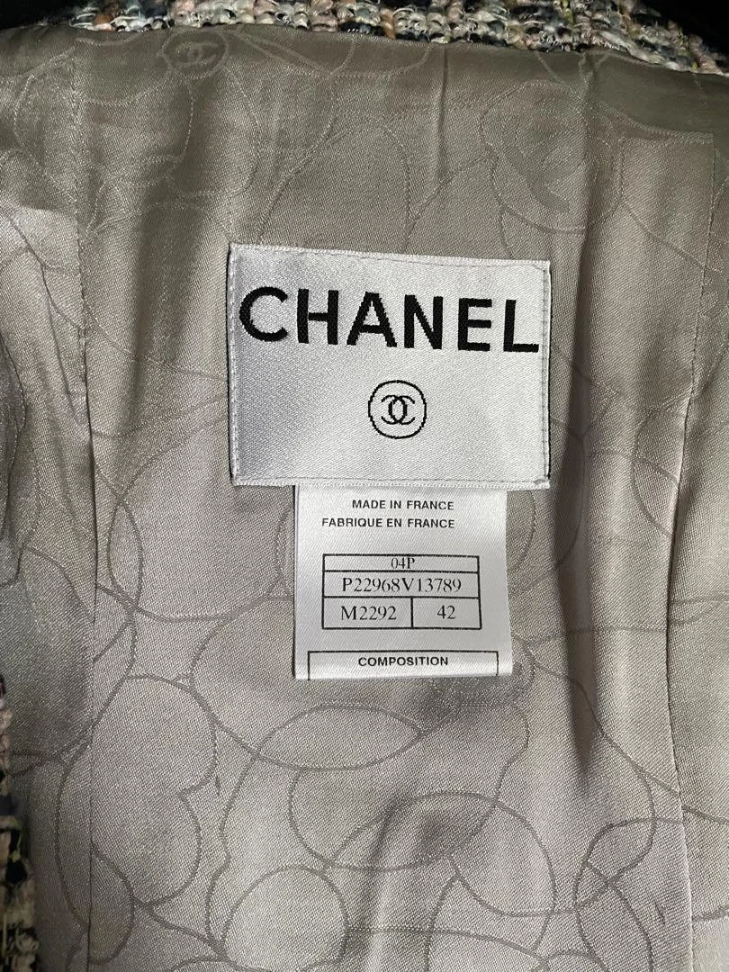 Chanel Spring Clothing Mixed Tweed Jacket Graduation Ceremony Entrance