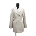 Hermes Coat Chain Dunker Wool Women's Size 36 Apparel Outerwear